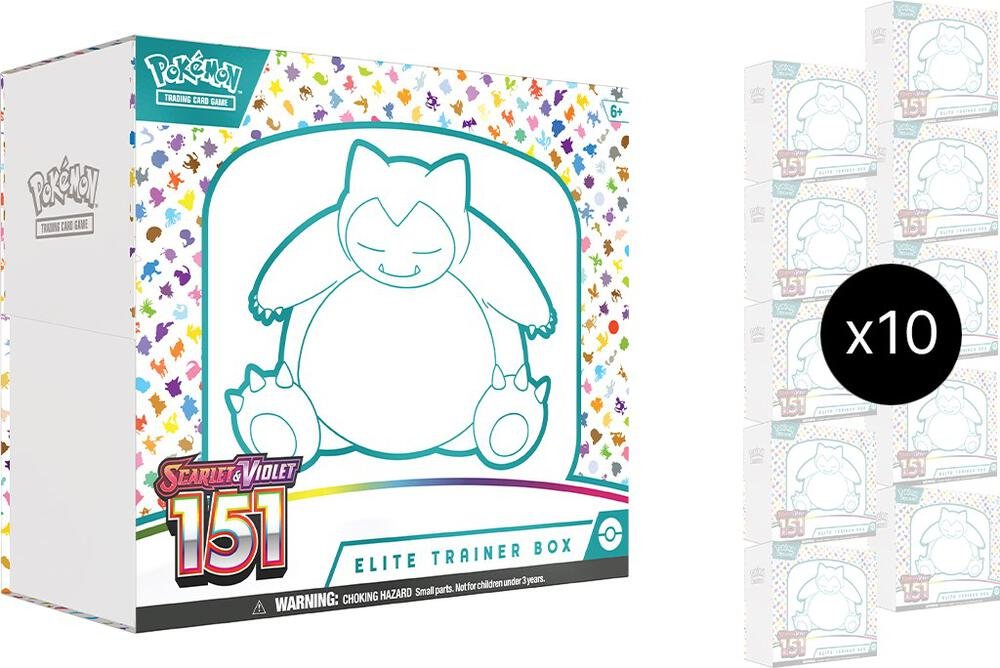 151 Elite Trainer Box Case - SV: Scarlet & Violet 151 (MEW)