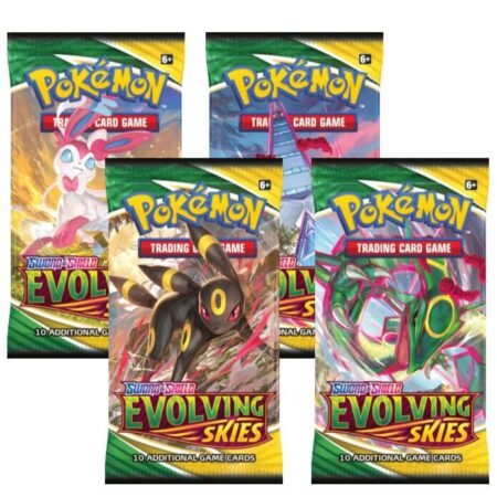 Evolving Skies Booster Pack Art Bundle [Set of 4] - SWSH07