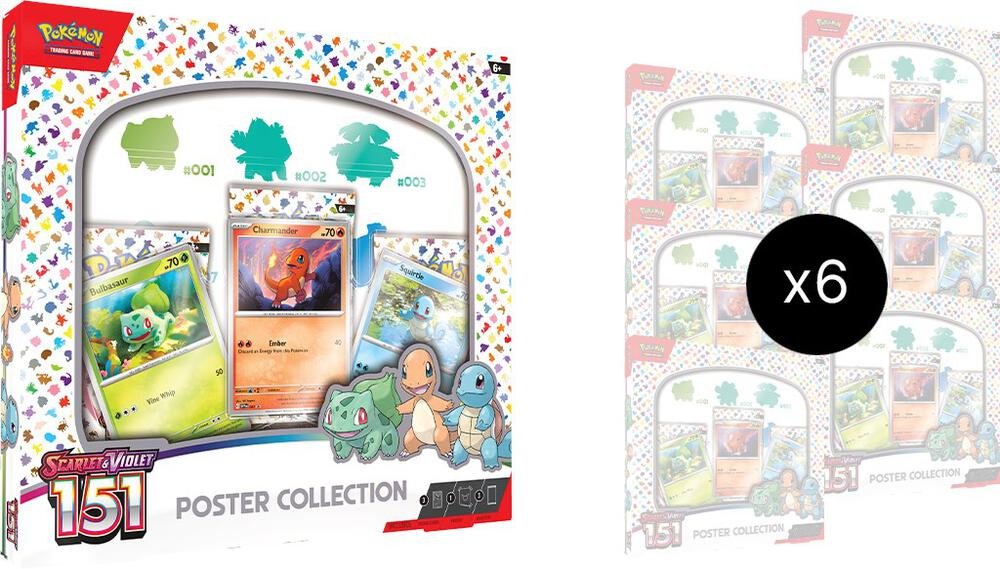 151 Poster Collection Case - SV: Scarlet & Violet 151 (MEW)