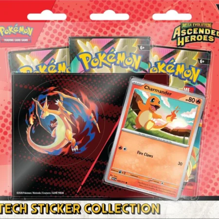 Mega Evolution: Ascended Heroes Tech Sticker Collection - Charmander