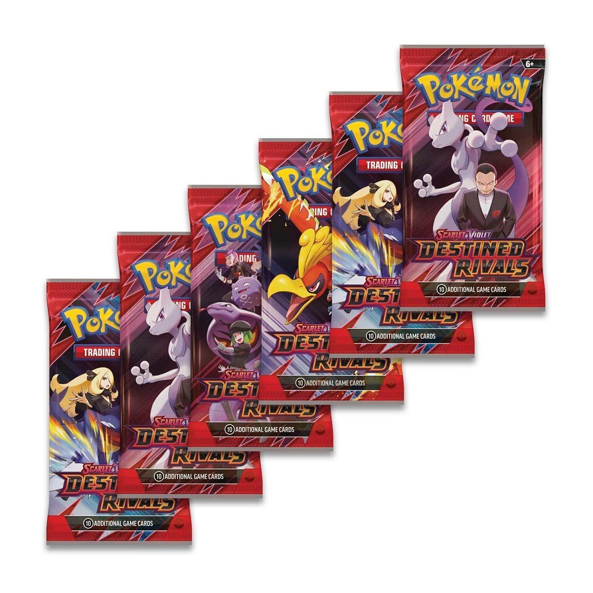 Pokémon TCG: Scarlet & Violet-Destined Rivals Booster Bundle (6 Packs) - Image 2