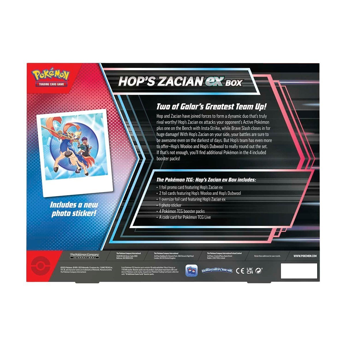 Pokémon TCG: Hop’s Zacian ex Box - Image 4