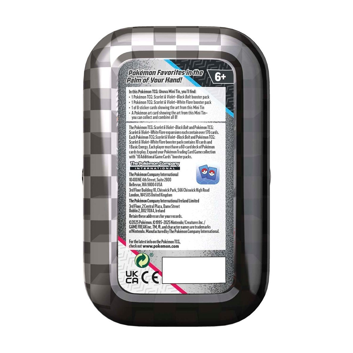 Pokémon TCG: Unova Mini Tin (Volcarona & Emolga) - Image 4