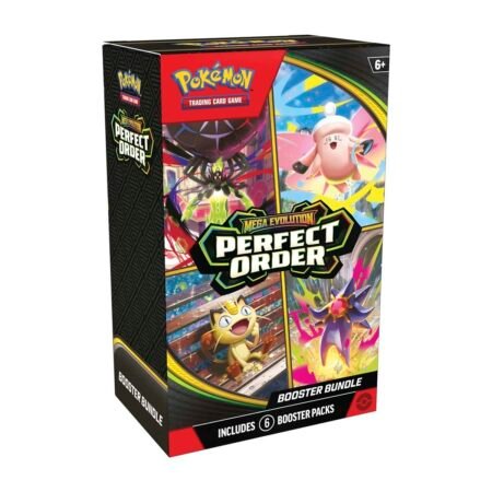 Pokémon TCG: Mega Evolution-Perfect Order Booster Bundle (6 Packs)