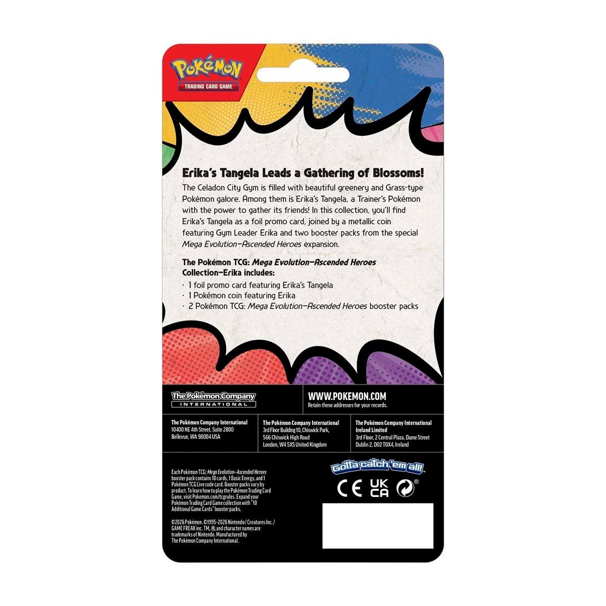 Pokémon TCG: Mega Evolution-Ascended Heroes Collection (Erika) - Image 2